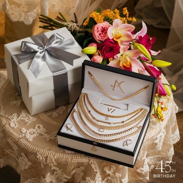 що подарувати жінці на 45 років