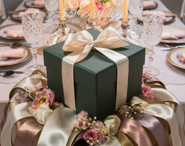 що подарувати жінці на 55 років