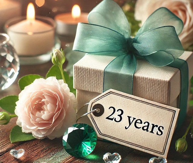 що подарувати на берилове весілля (23 роки весілля)