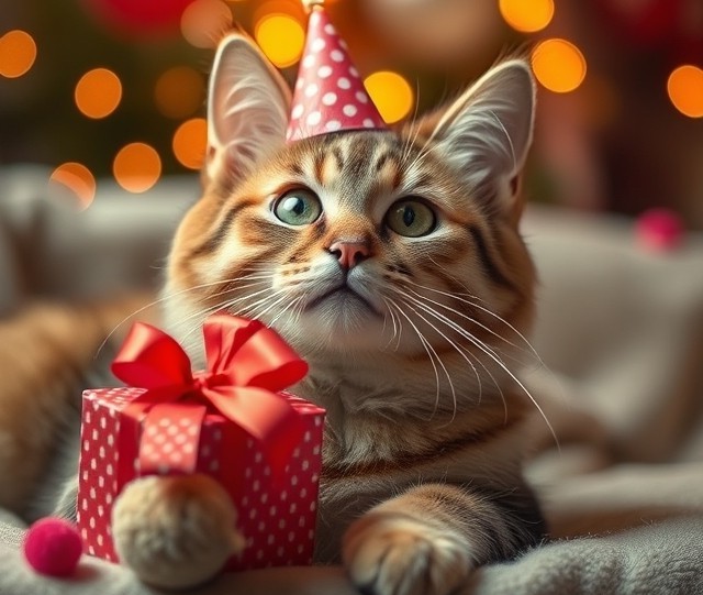 що подарувати коту або кішці на День народження