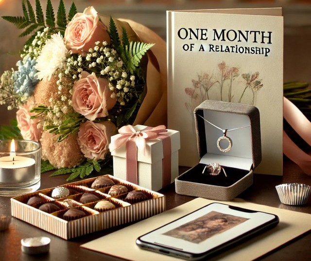 що подарувати дівчині на місяць відносин