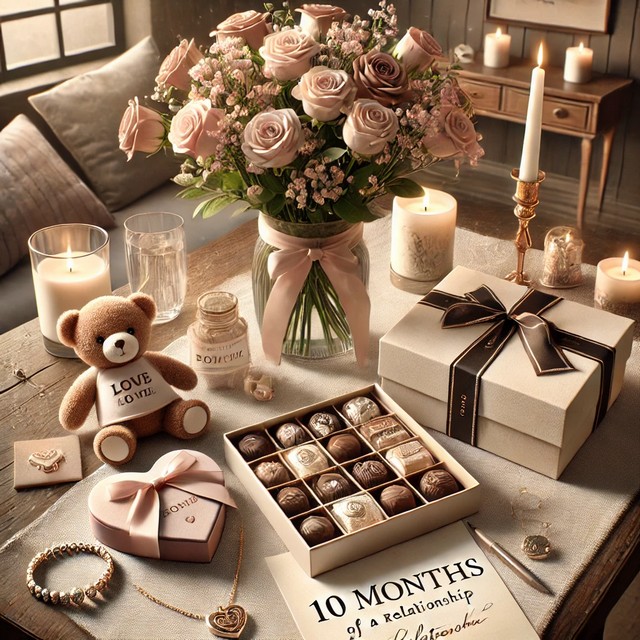 що подарувати дівчині на 10 місяців відносин