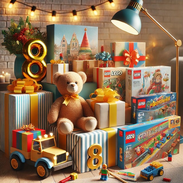 Найкращі подарунки дитині на 8 років