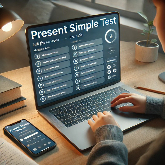 Онлайн тест на Present Simple