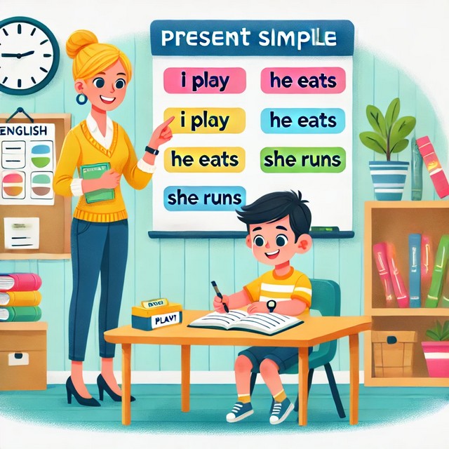 Present Simple для дітей українською