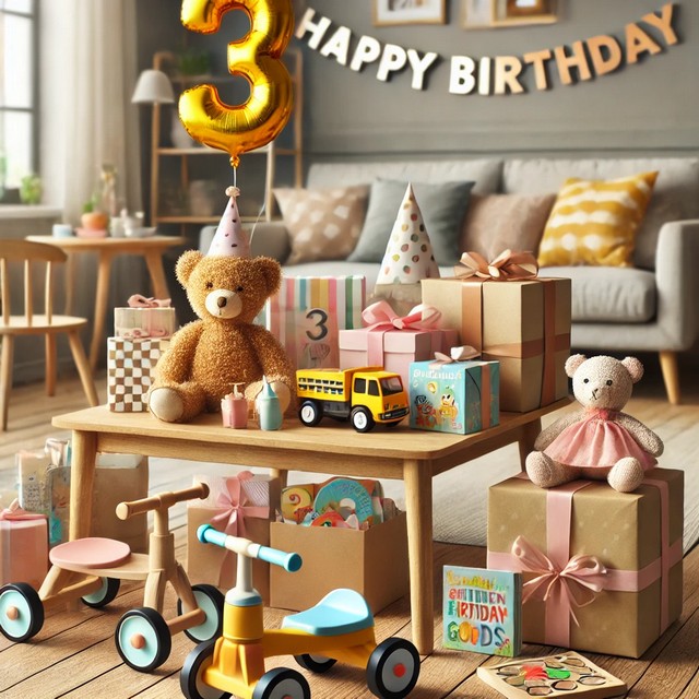 Найкращі подарунки дитині на 3 роки