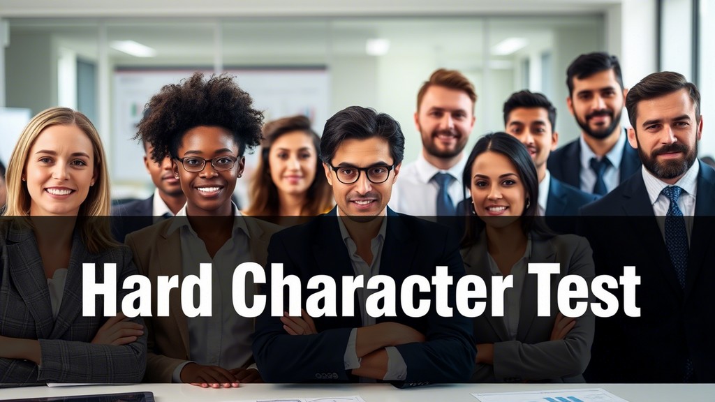 🔍💥 Тест на важкий характер