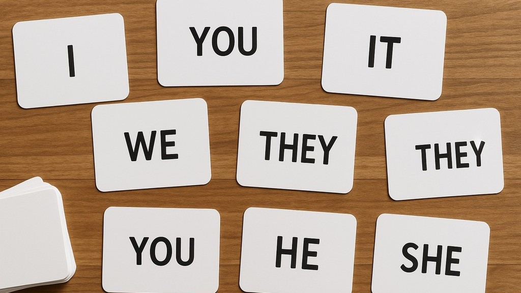 📝 Флеш-картки для вивчення займенників в англійській мові