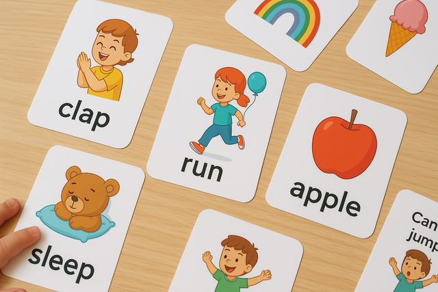 Картки для вивчення англійської мови для дітей