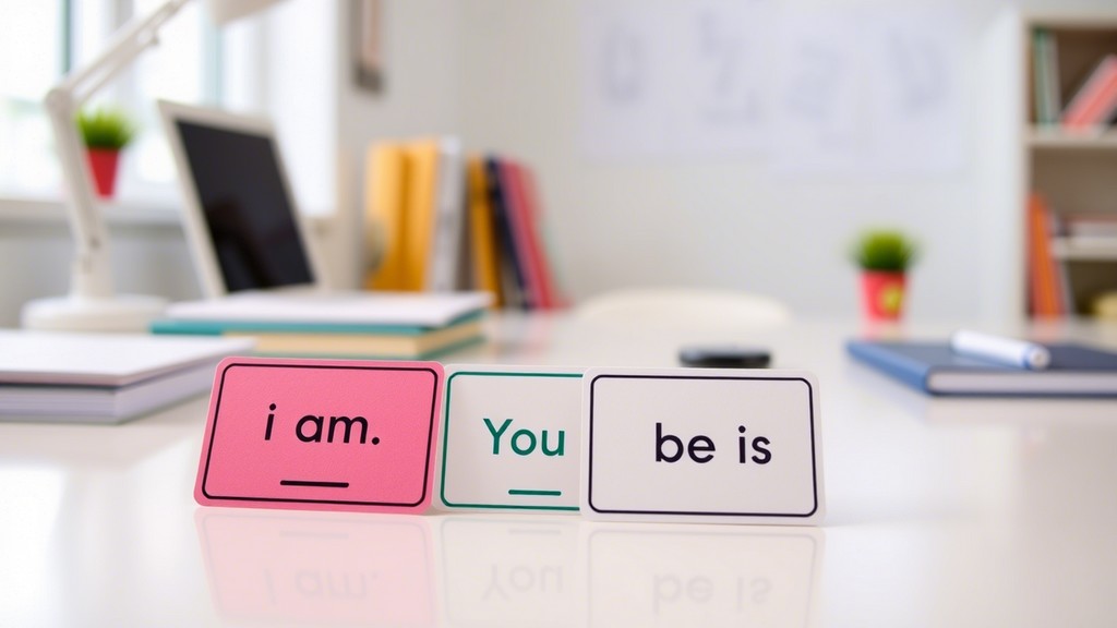 Англійська мова: флешкартки для вивчення to be