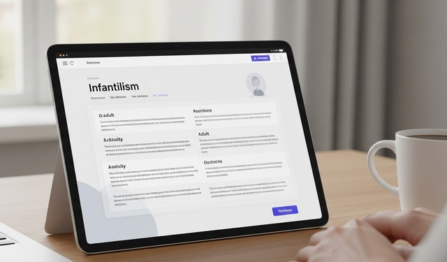 Тест на інфантильність