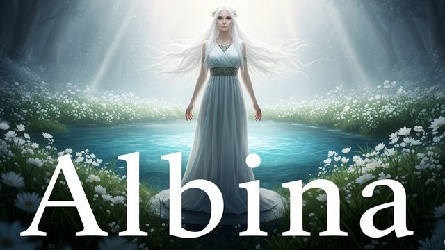 The meaning of the name Albina