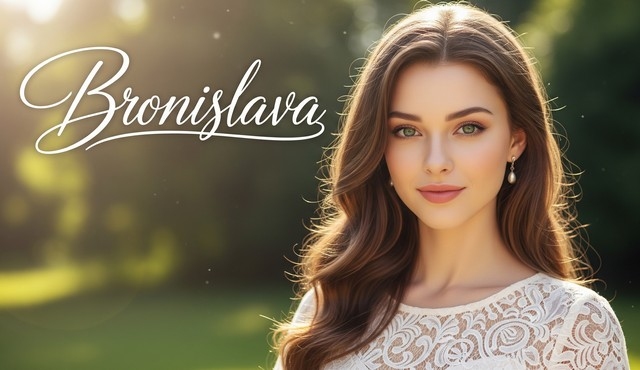 🌸 The Name Bronislava: What's Hiding Behind It?