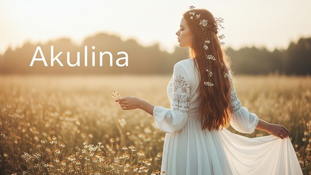The Meaning of the Name Akulina