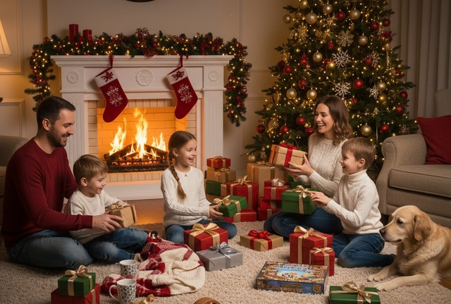 Подарунки на Новий рік для сім'ї