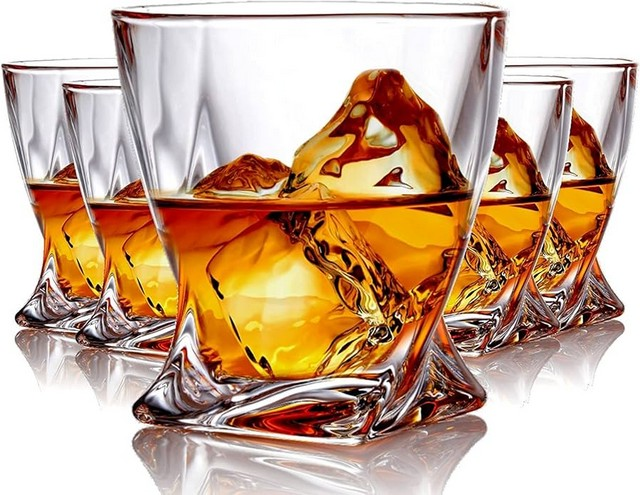 An Engraved Whiskey Glass