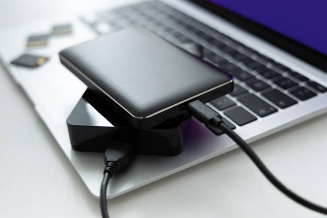 5. External hard drive
