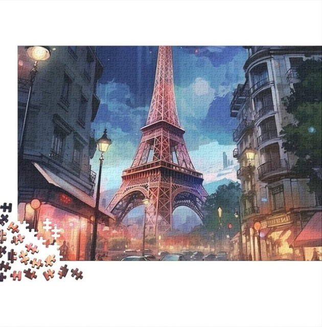 8. Puzzles with a Large Number of Pieces