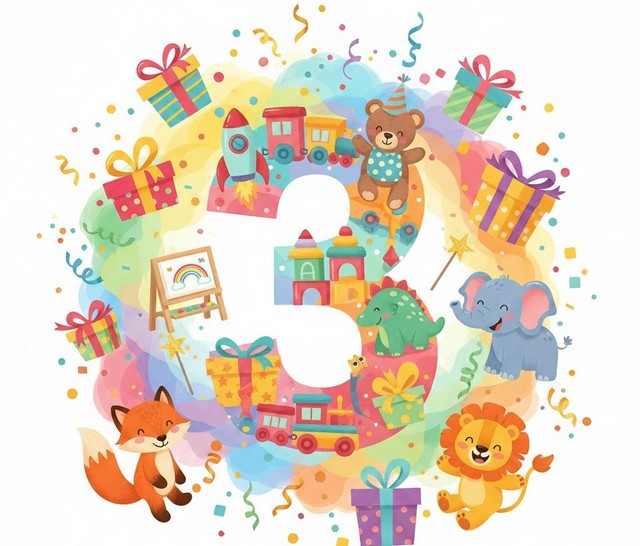 🎁 120+ Gift Ideas for a 3-Year-Old Child